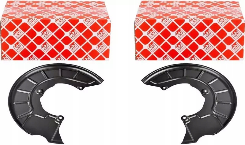 FEBI OSŁONY TARCZ HAMULCOWYCH PRZÓD AUDI SKODA SEAT VW