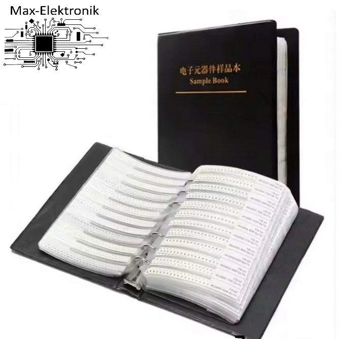 Kniha Set 0805 Vícevrstvý keramický induktor Smd BOOK-035