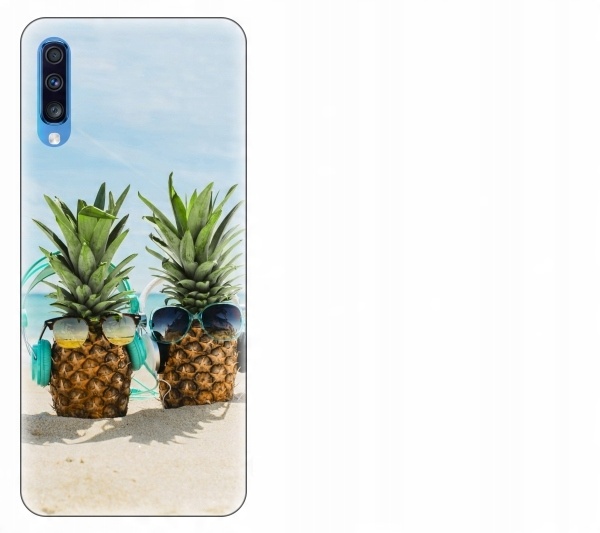 

Etui pokrowiec Samsung Galaxy A70 Ananas w okulara