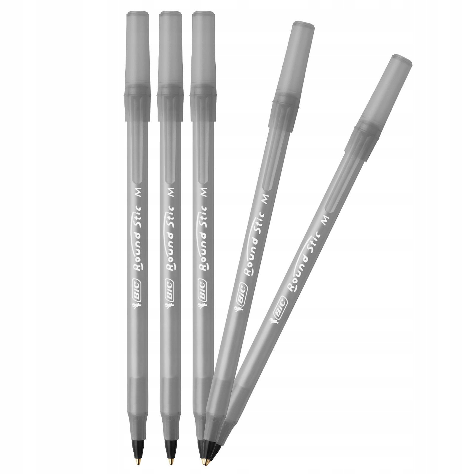 

Bic Round Stic 1.0MM Długopis Czarny X 5 Sztuk