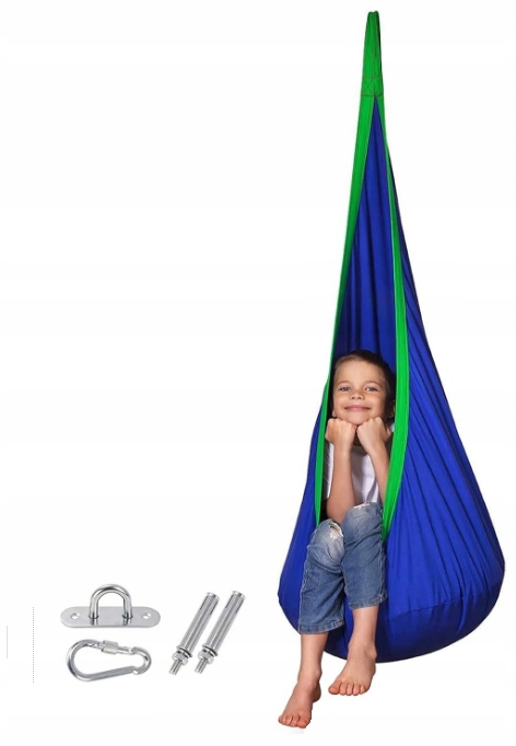 Huśtawka Ogrodowa Hamak Kokon Fotel Wiszący Bocianie Gniazdo Dla Dzieci