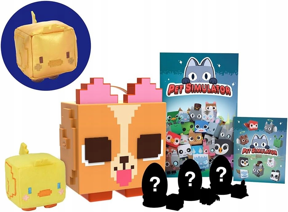 Piesek Zestaw Pet Simulator X Bundle Corgi Roblox Kod DLC Maskotka Figurki
