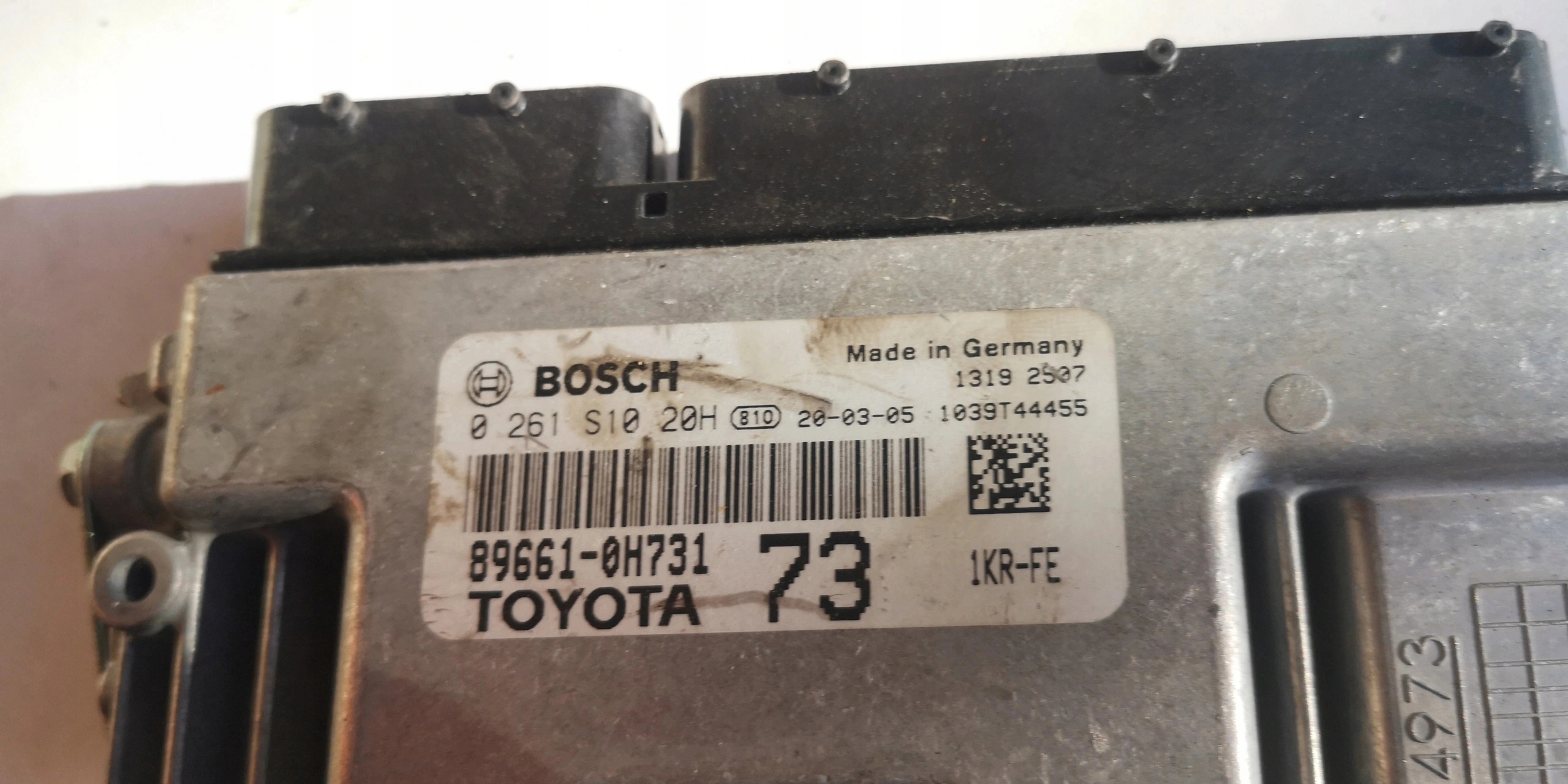 TOYOTA Computer ECU 89661-0H731 0261S1020H