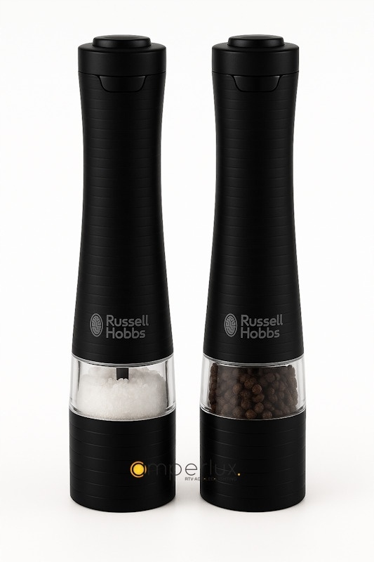 Młynki Do Soli I Pieprzu Ziół Przypraw Metalowe x2