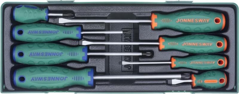 Отвертки 8cz. ЛАЙНЕР JONNESWAY D71PP08SP-ЛОДКА