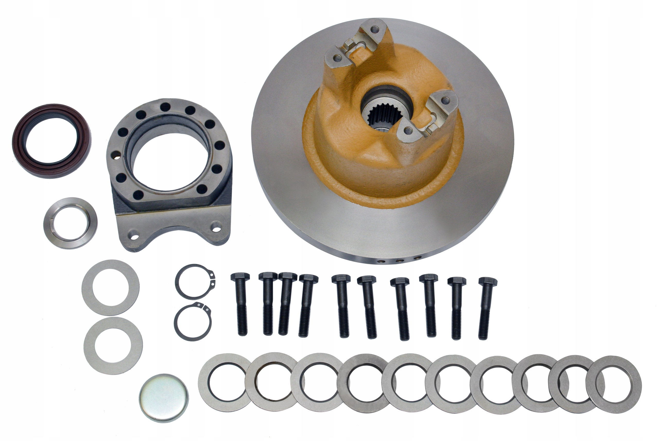 TARCZKA HAMULCOWA KOMPLET CAT LADOWARKA