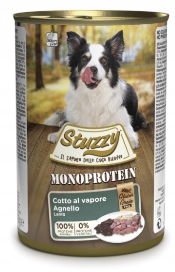 Stuzzy Monoprotein Lamb mokré krmivo pro psy 12x400g