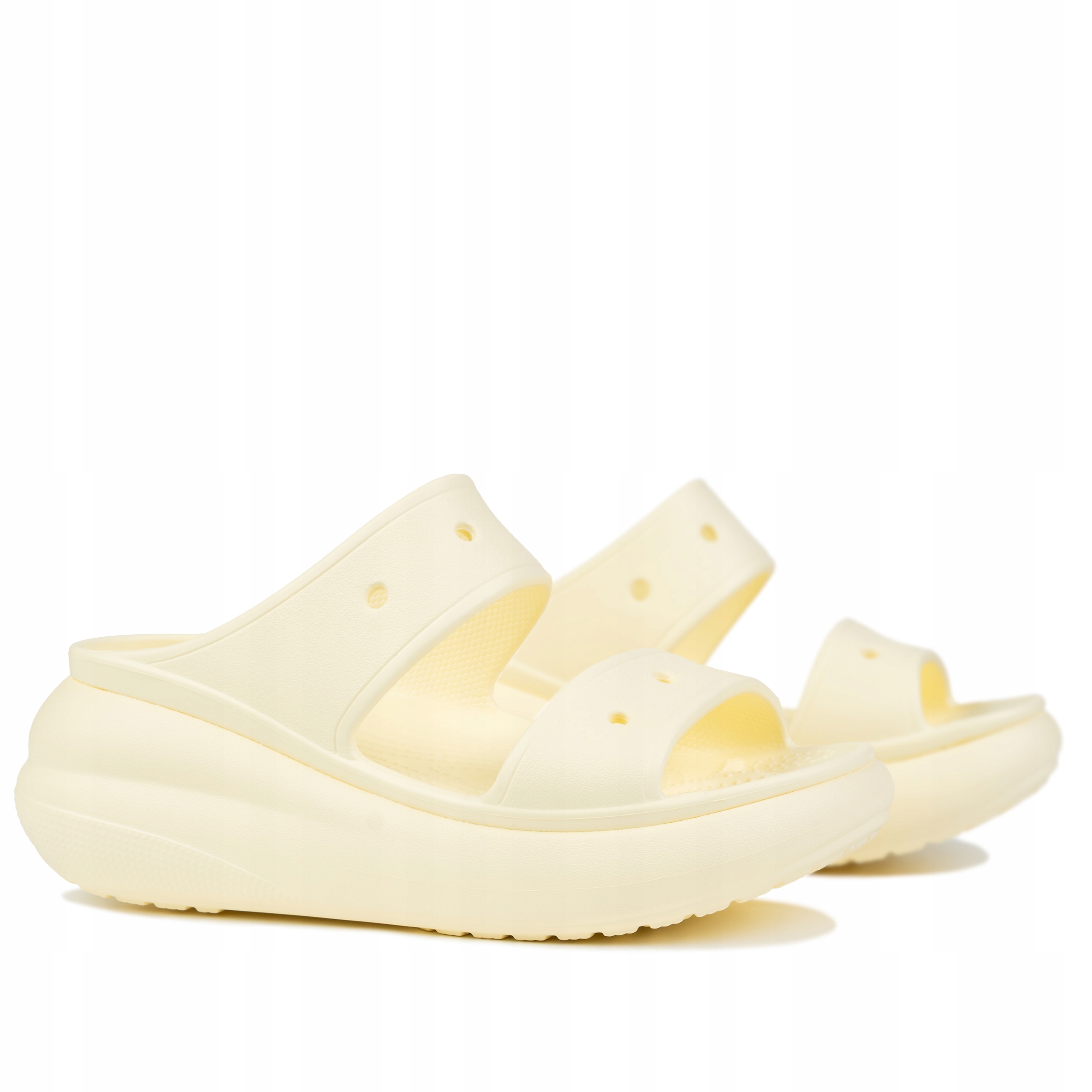 Nazouváky pantofle Crocs Crush Sandal Buttercream 20767076O