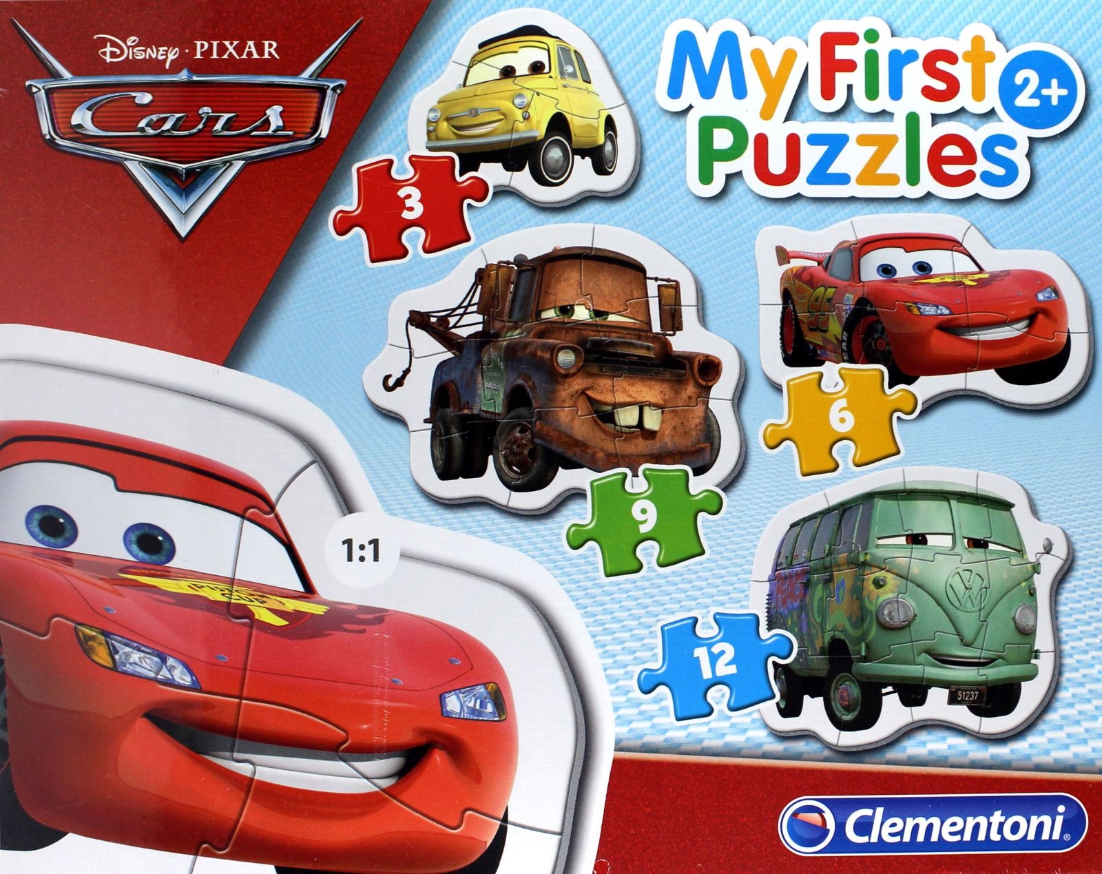 

Clementoni Moje Pierwsze Puzzle Auta (puzzle)