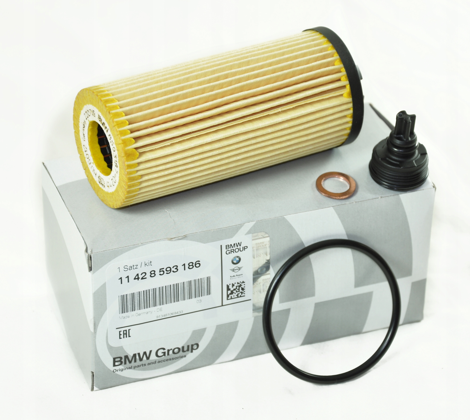 

Oe Bmw Filtr Oleju 11428593186 Oryginał