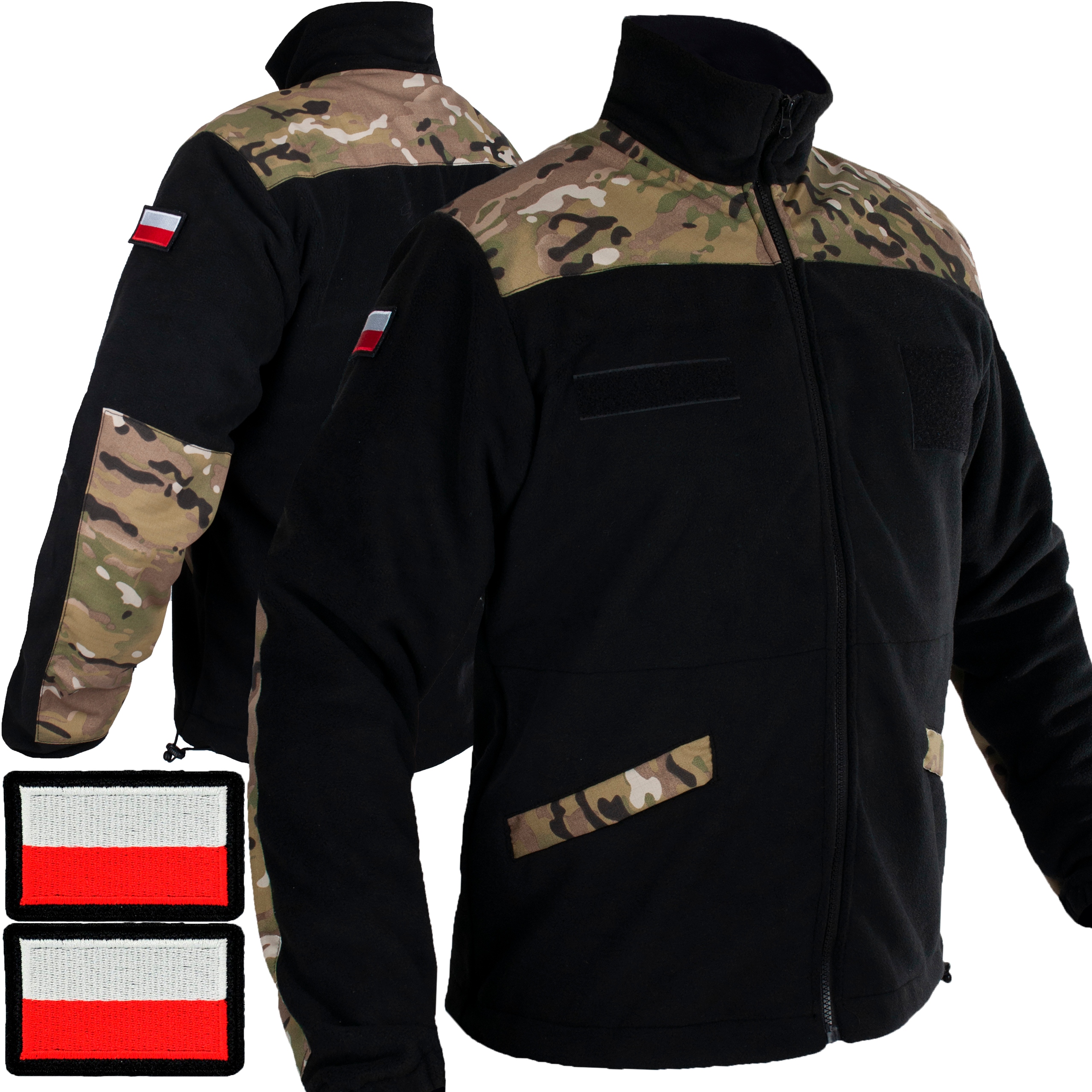 

Polar Wojskowy Multicam Bluza Solidny Flagi XL