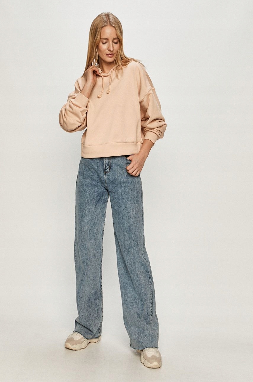 Bluza damska z kapturem Adidas bluza dresowa r. M sportowa WKŁADANA Model wygodna bawełniana bawełna modna