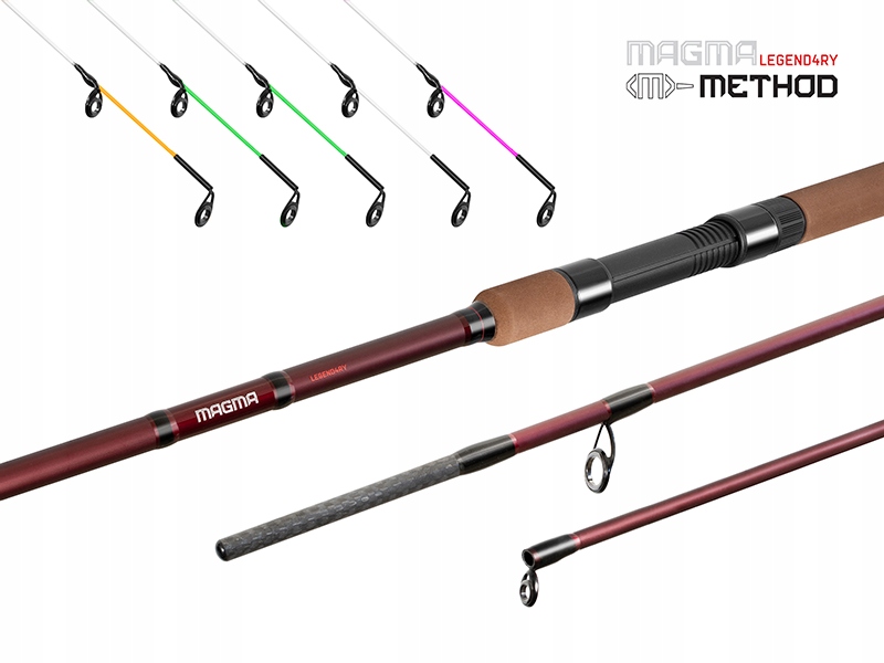 Feederový prut Delphin Magma LEGEND4RY Method 400 cm/215 g/3 složení