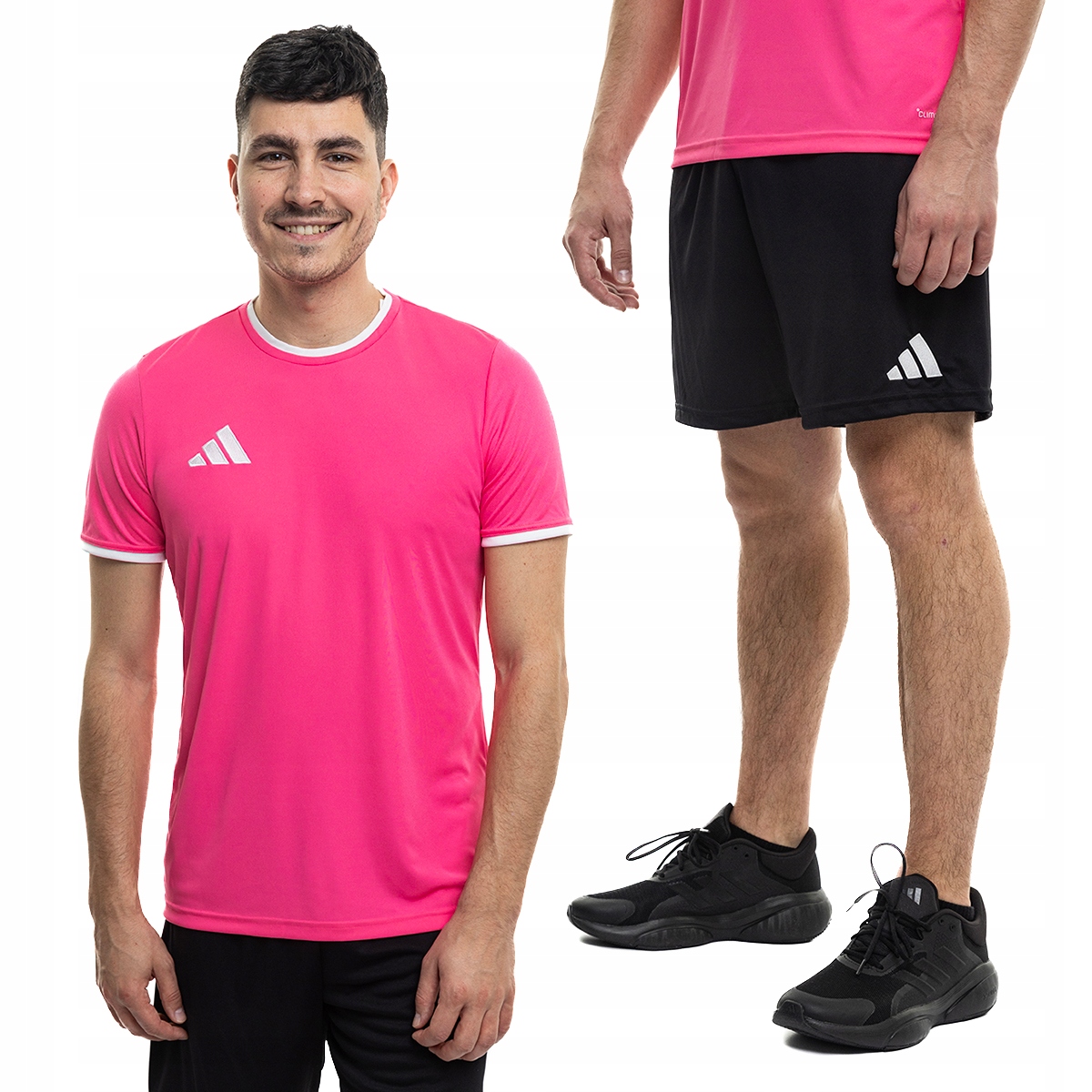 Strój Sportowy Męski adidas Entrada 26 Komplet Koszulka Spodenki roz. S