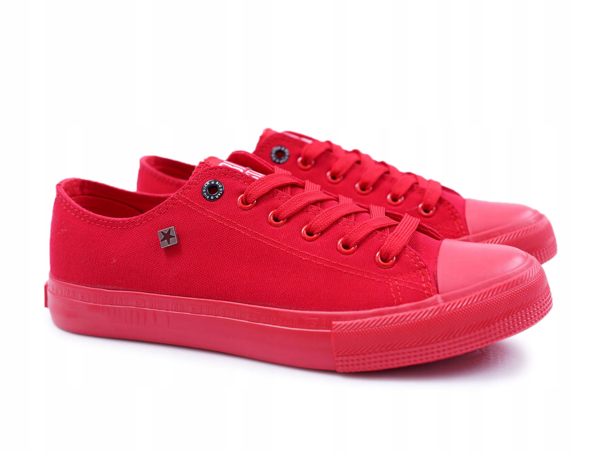 

Męskie Niskie Trampki Big Star Czerwone 42