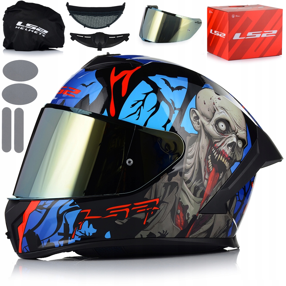 Motocyklová Prilba LS2 FF820 Rapid III System Pinlock Ecer 22.06 2x Sklo