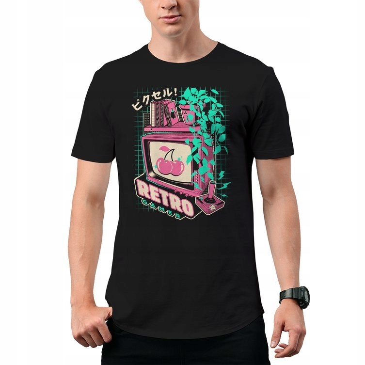 

Koszulka T-Shirt Retro Gaming Dla Gracza XL