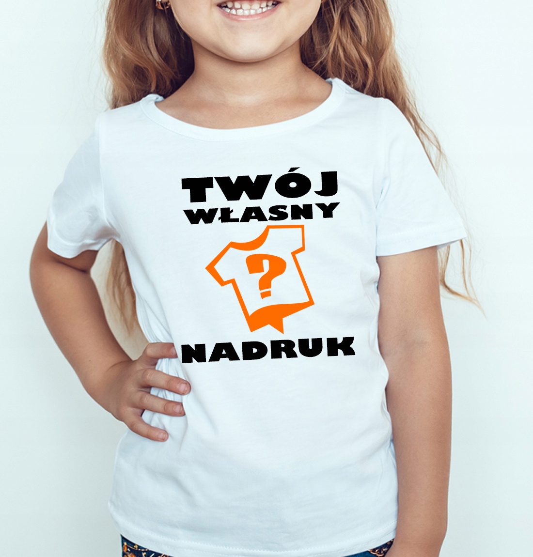 

Koszulka T-shirt Dziecięcy Z Własnym Nadrukiem