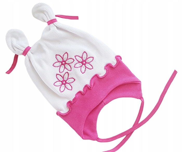 

Czapka dla dziewczynki Wiosenna Jesienna 43-46