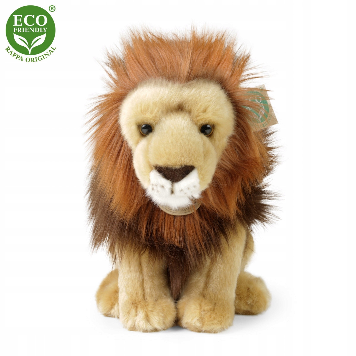 LEW REALISTYCZNA MASKOTKA ECO PLUSZAK 30cm ZOO Marka Rappa