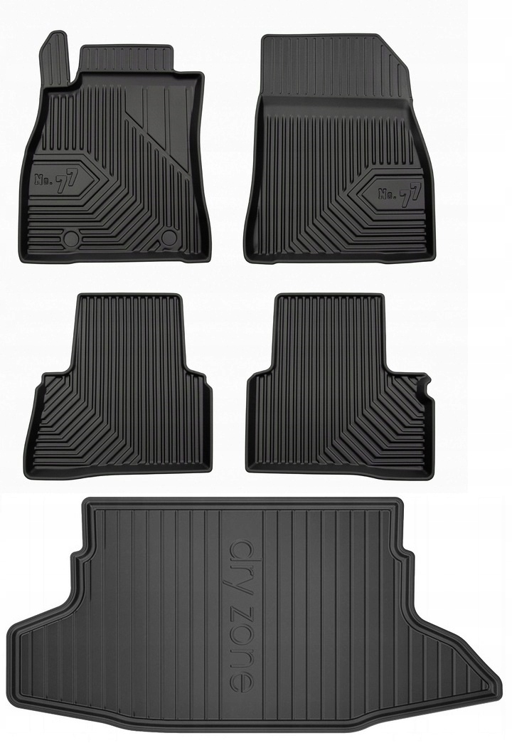Set 77 Koberce a rohože Nissan Juke 1 2010-2014