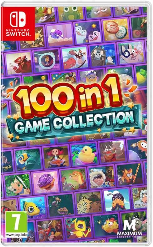 100 in Game Collection Nintendo Switch pudełkowa • Cena, Opinie