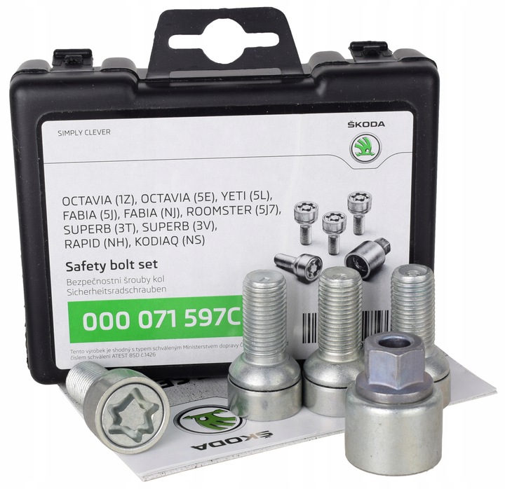 SRUBY ZABEZPIECZAJACE KOLA SKODA FABIA II ROOMSTER