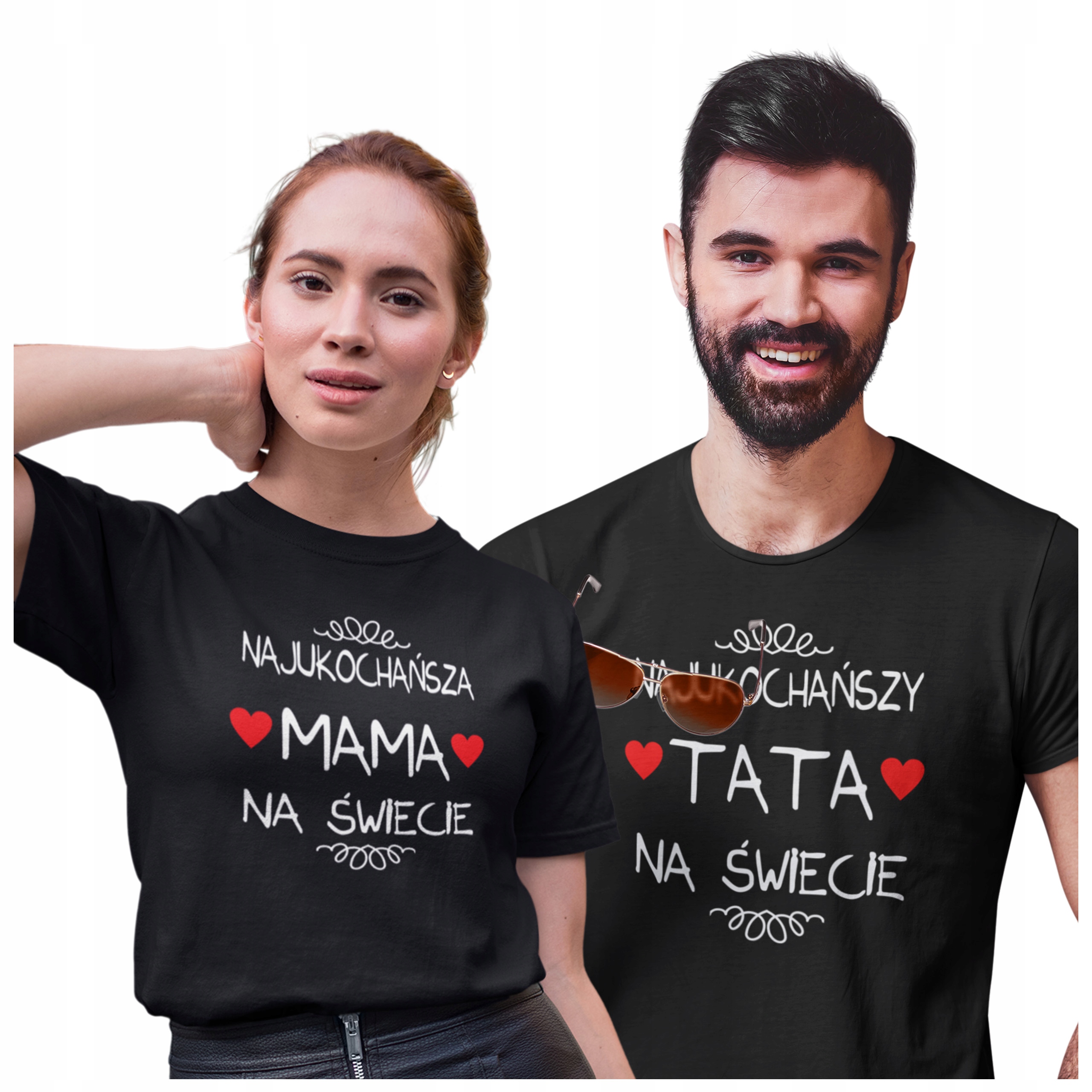 

Dla Rodziców Koszulki Dla Mamy I Taty 2PAK