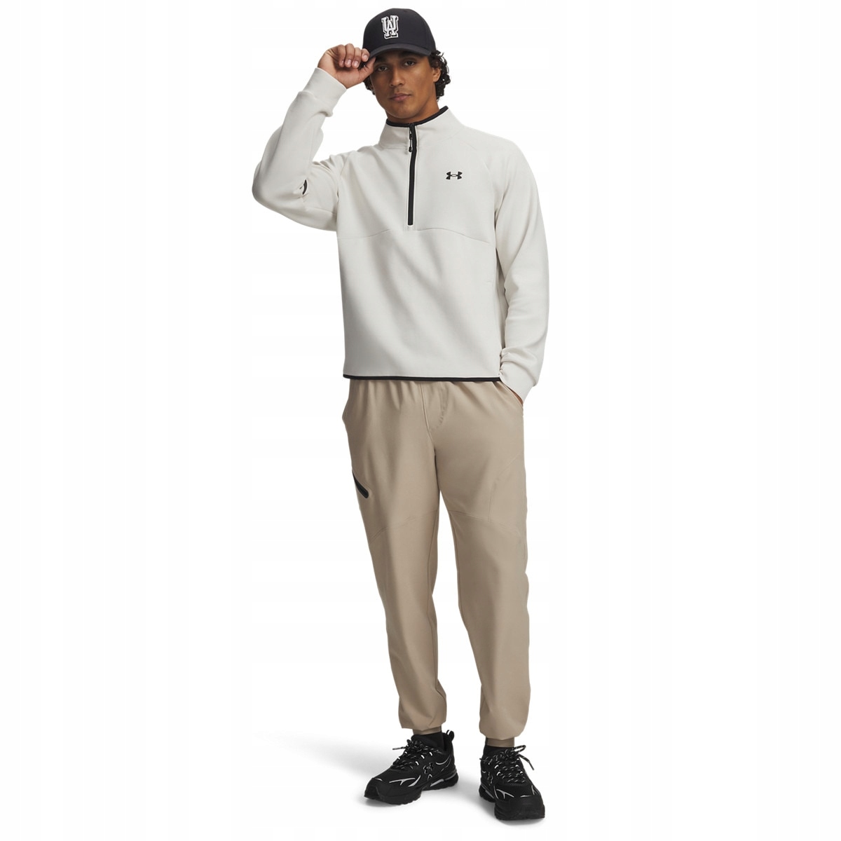 Męskie spodnie treningowe Under Armour Ua Unstoppable Joggers Beżowy XL