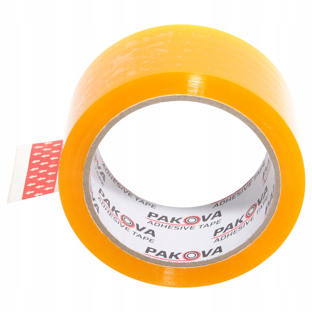 Taśma pakowa 48/66y PRO PAKOVA HONEY Transparent MOCNA