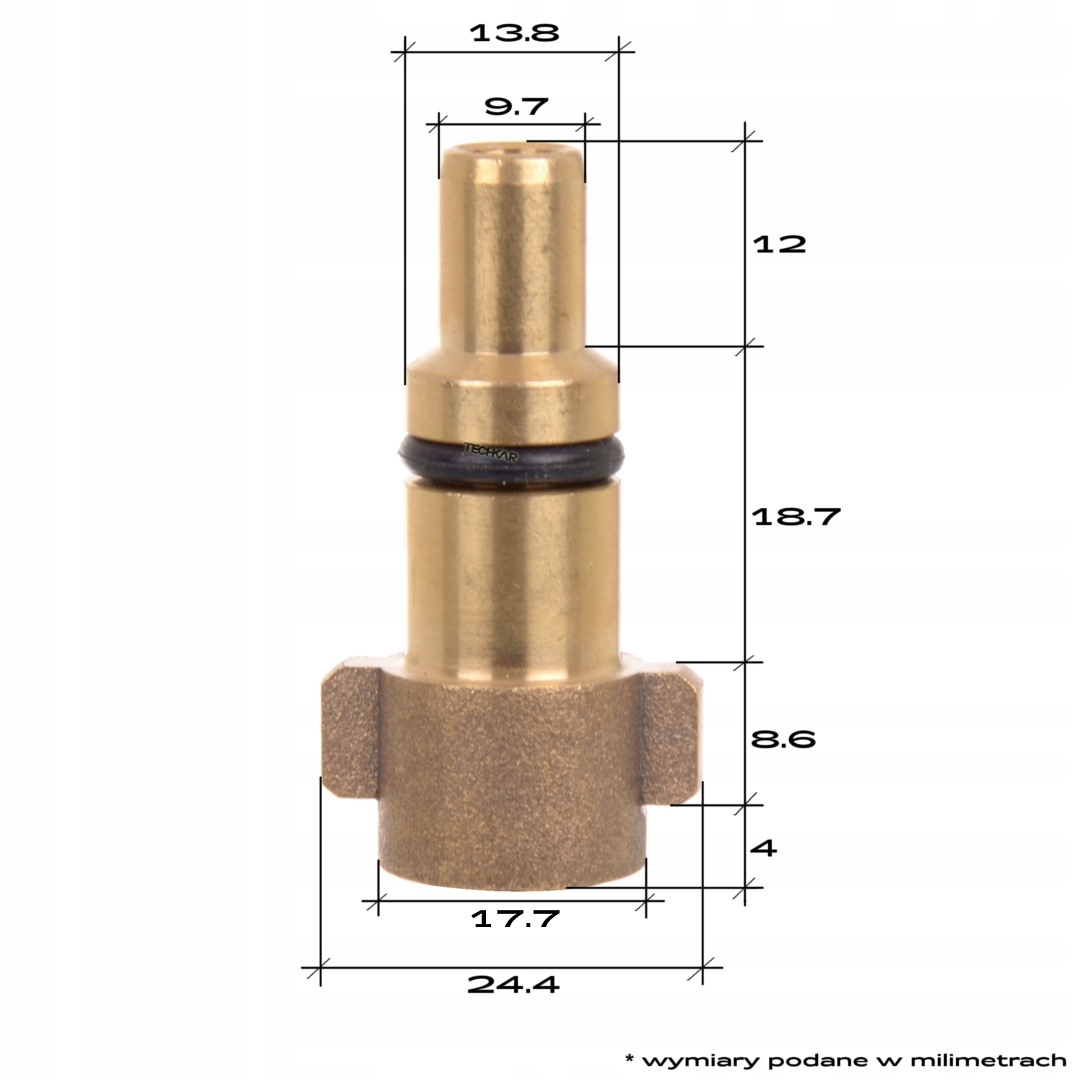 Dysza przestawna regulowana do Stihl RE 88 98 100 Seria Compact C Dynamic D Excellent Premium P
