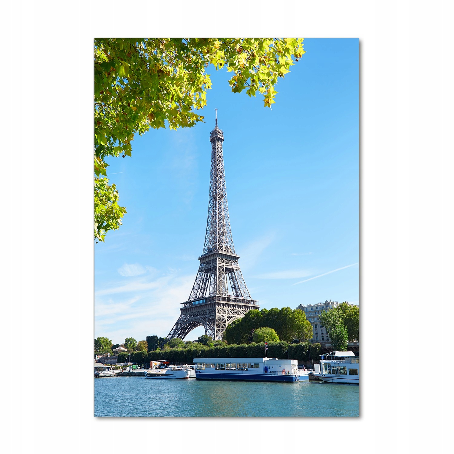 

Foto obraz na szkle Wieża Eiffla Paryż 70x100 cm