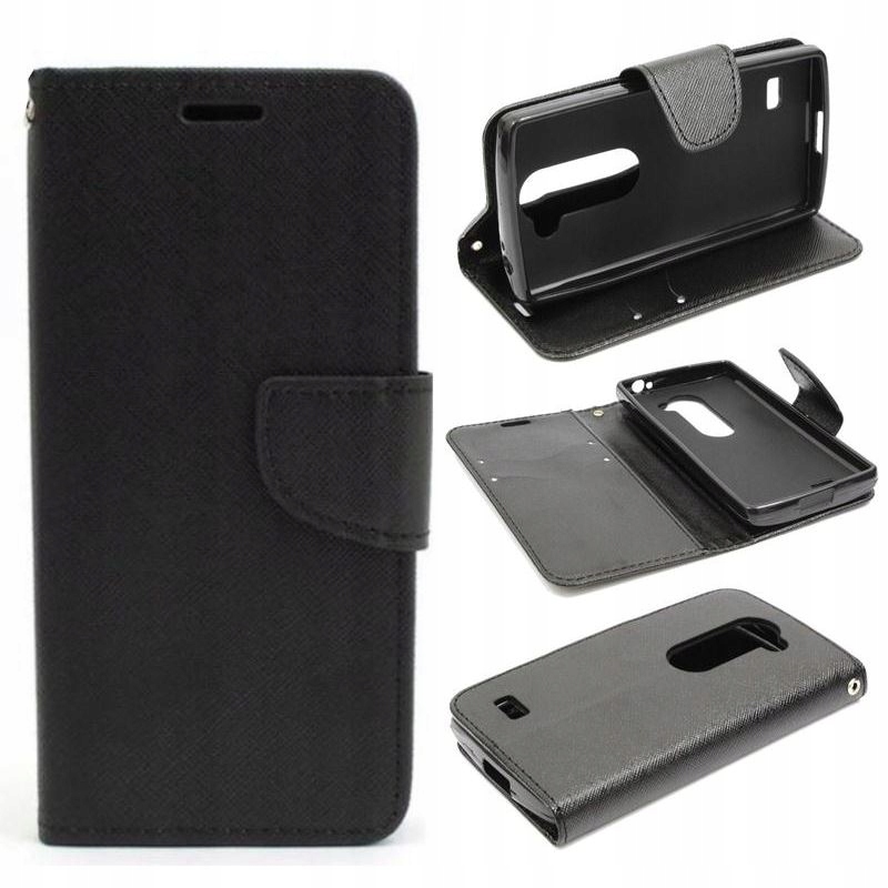 

Etui do Lg Leon H320 Fancy Diary czarny Pokrowiec
