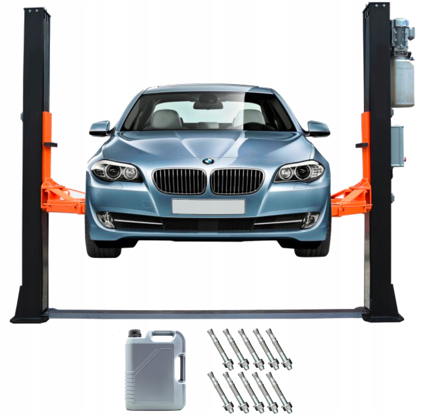 ДВУХКОЛОННЫЙ ПОДЪЕМНИК ДЛЯ МАСТЕРСКОЙ 4T