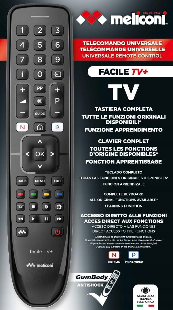 Pilot uniwersalny Meliconi Uniwersalny czarny