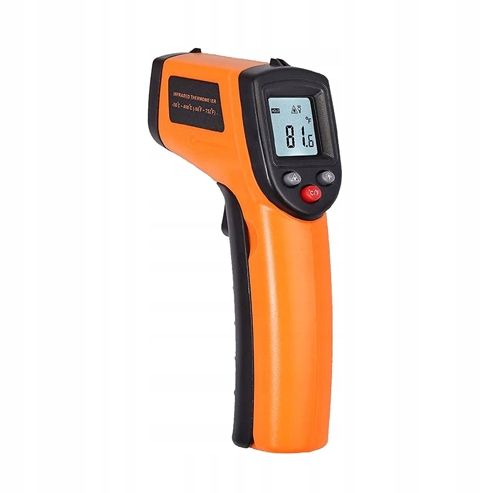 Pirometr termometr podczerwień bezdotykowy gastronomia przemysł -50-400°C