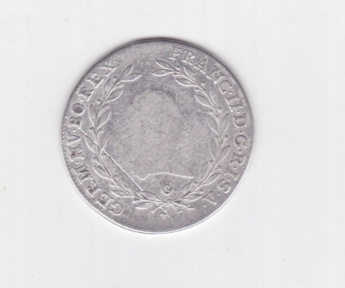 20 KRAJCARÓW 1794 G FRANCISZEK I (II)