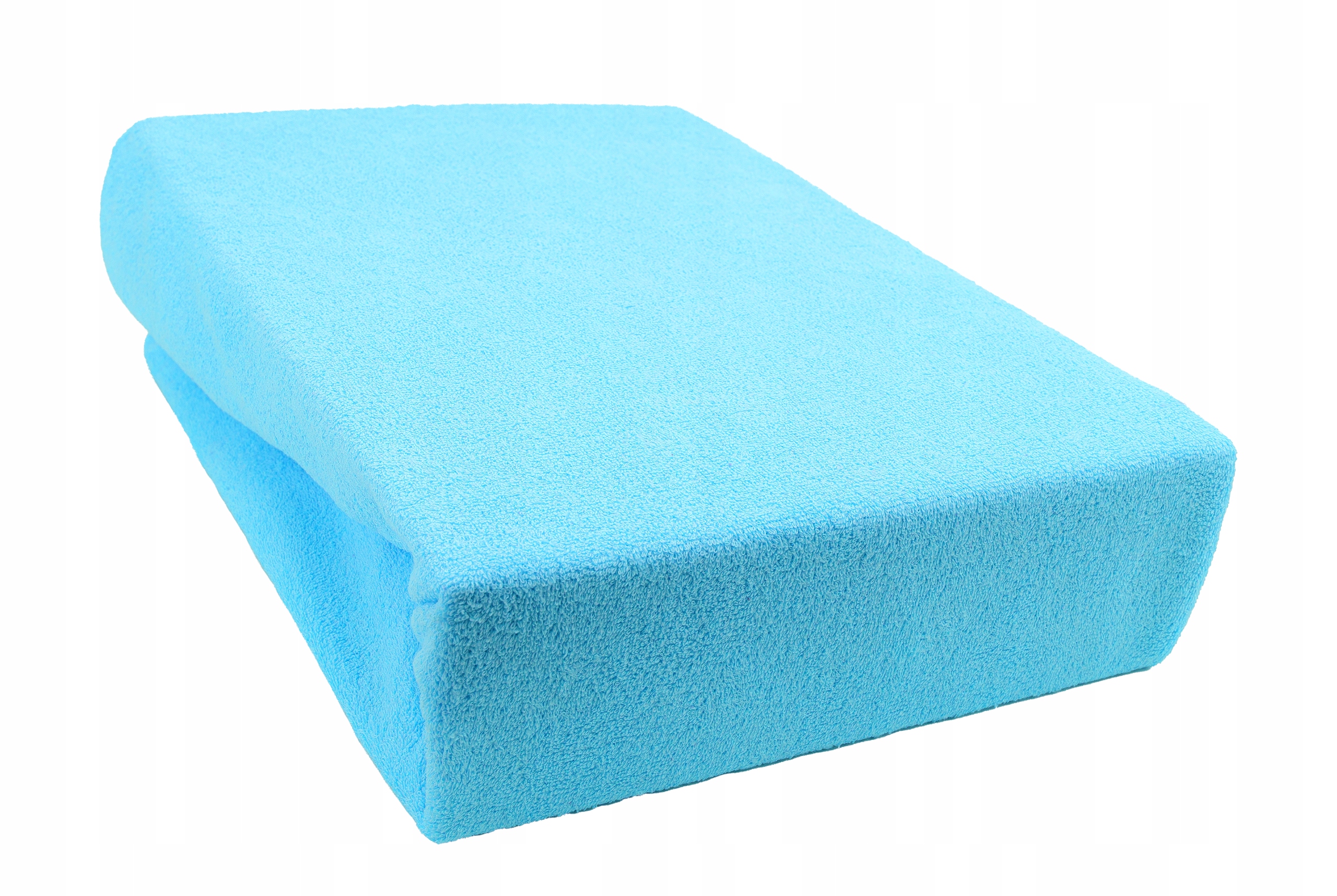 

Prześcieradło frotte z gumką 160x200 lazur Grube