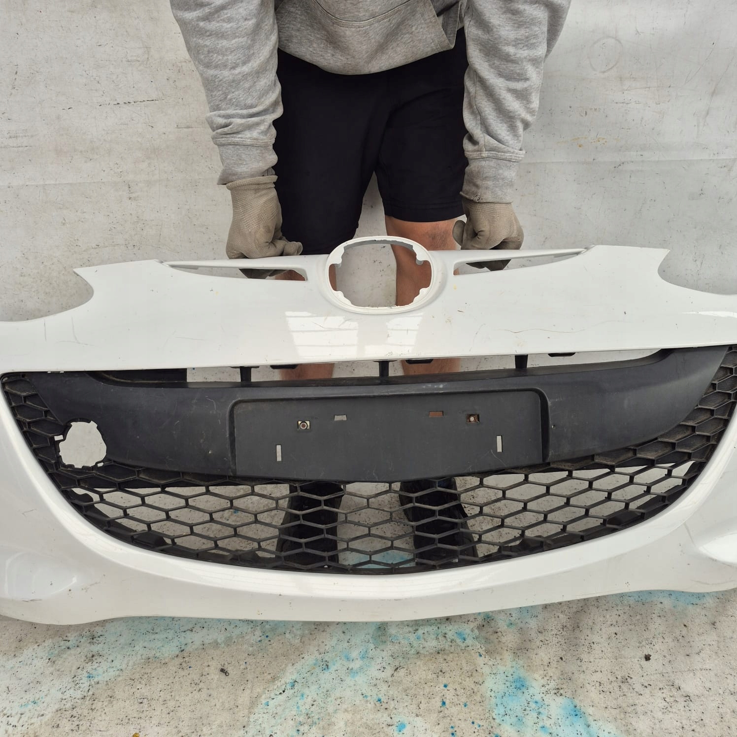 MAZDA 2 II LIFT 10-14 bumper front front