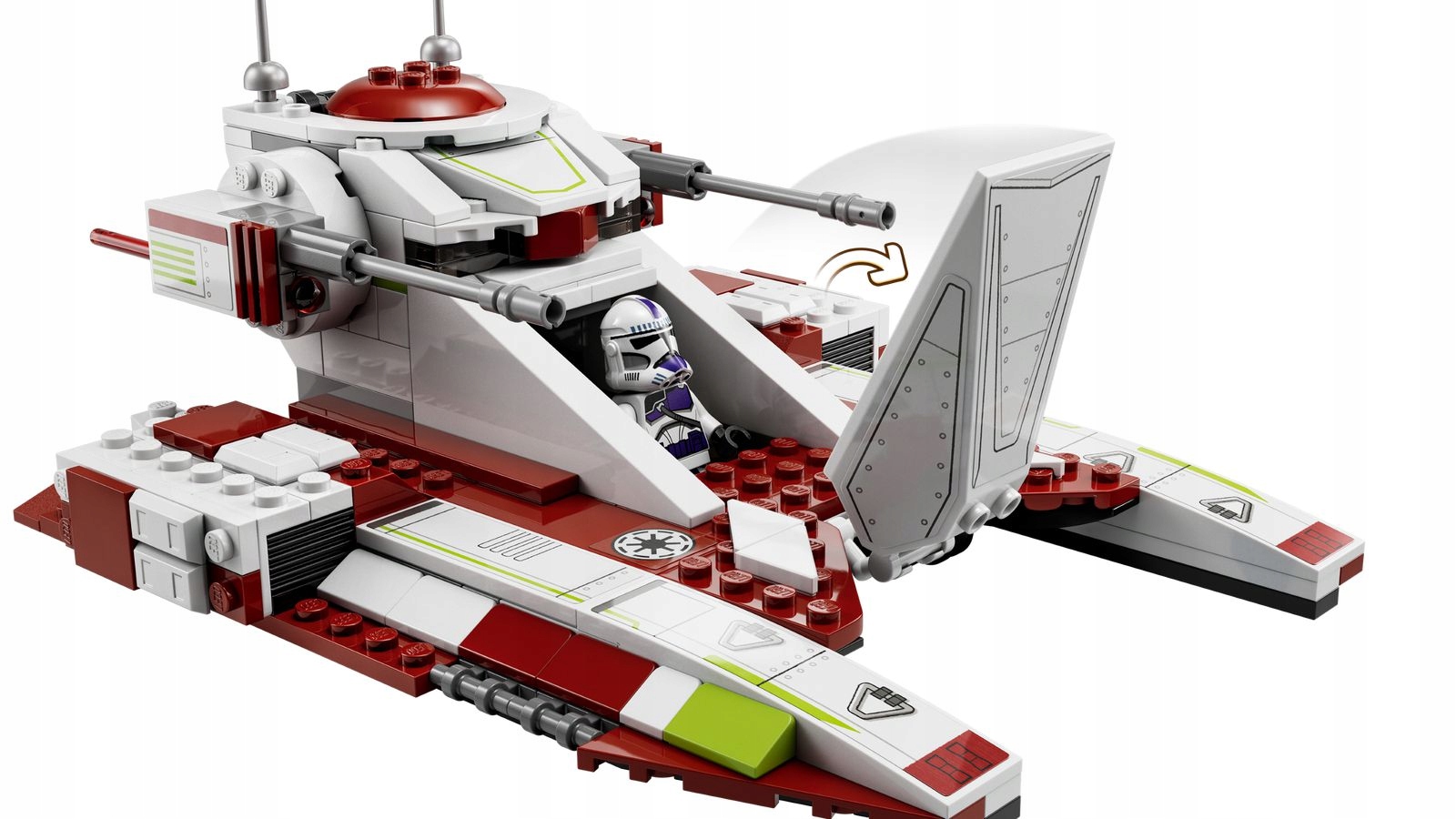 LEGO Star Wars 75342 Czołg bojowy Republiki Bohater Star Wars