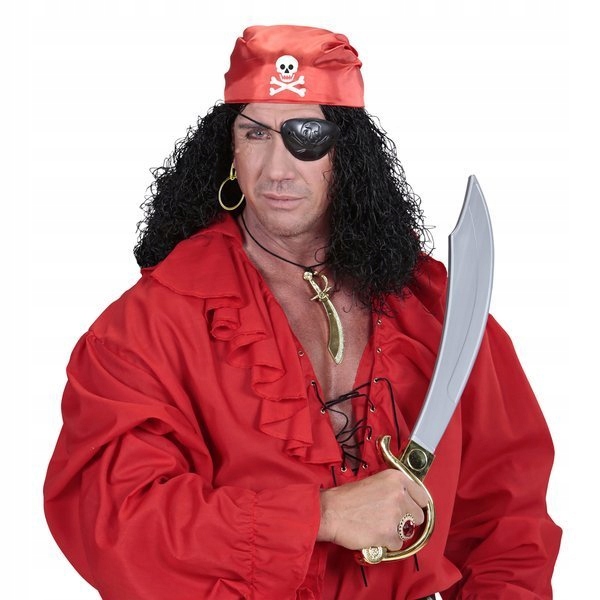 ZESTAW PIRATA 3 ELEMENTY CHUSTA KOLCZYK PRZEPASKA Marka Widmann