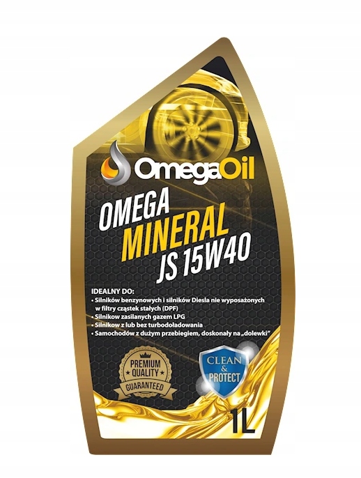 

Olej Silnikowy Omega Mineral Js 505.00 15W40 1L
