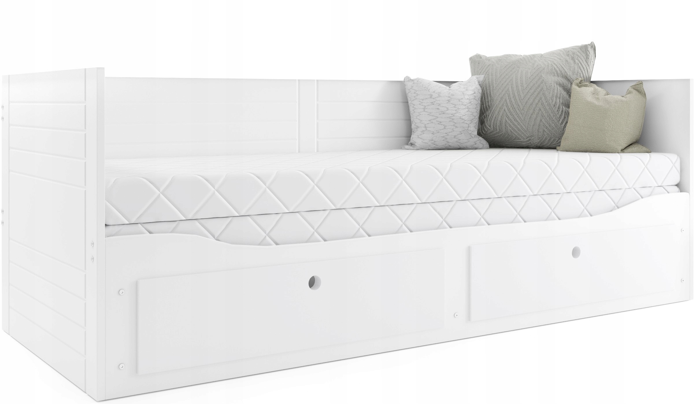 Rozkládací postel Hermes Matrace 80x200 zásuvky