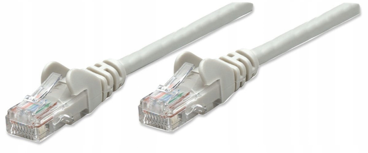 Kabel Intellinet Patchcord 5e Utp szary 0,5 m 5 sztuk