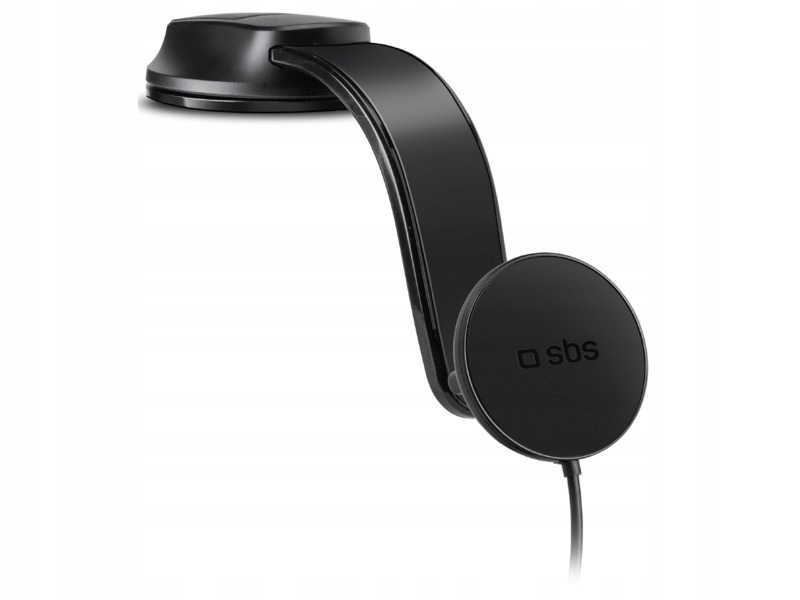 Uchwyt na telefon Sbs Flexy Magsafe 15W Czarny