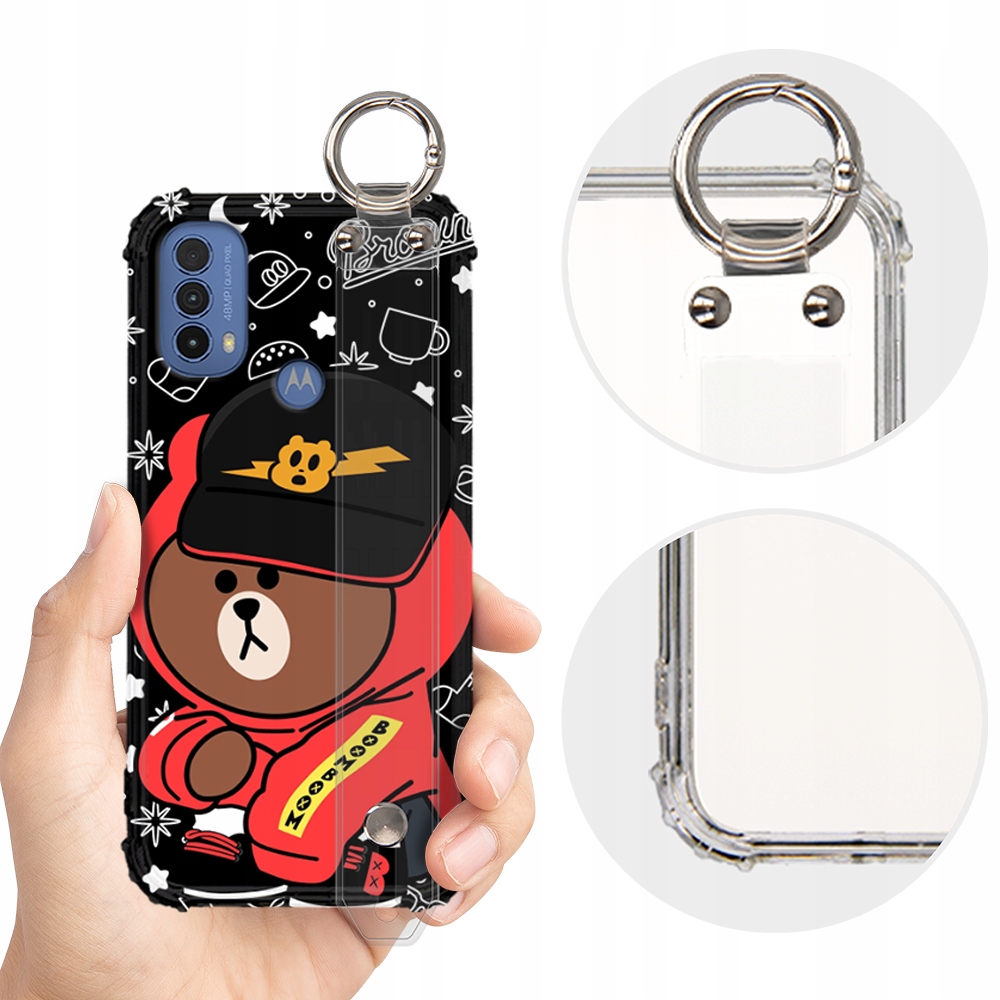 

Etui Anti-shock +pasek do Motorola E40 Boy