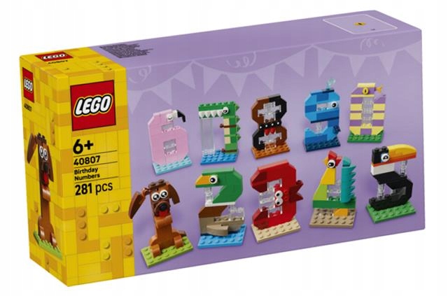 Lego (r) Iconic 40807 Narozeninová Čísla