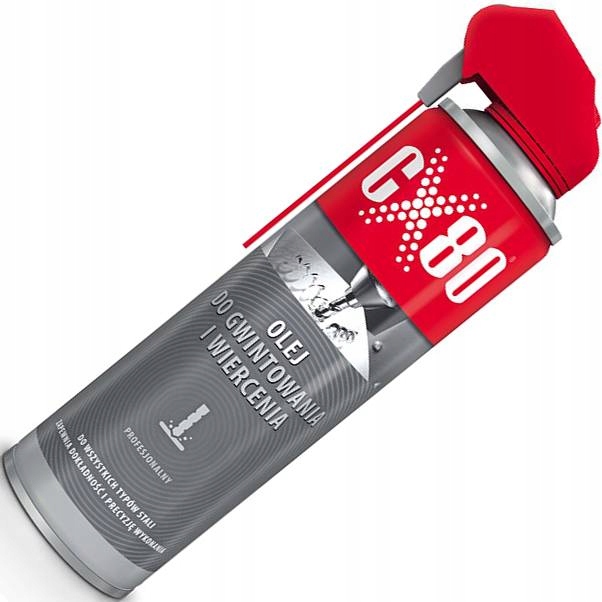 

CX80 Olej do gwintowania i wiercenia 500ml Spray
