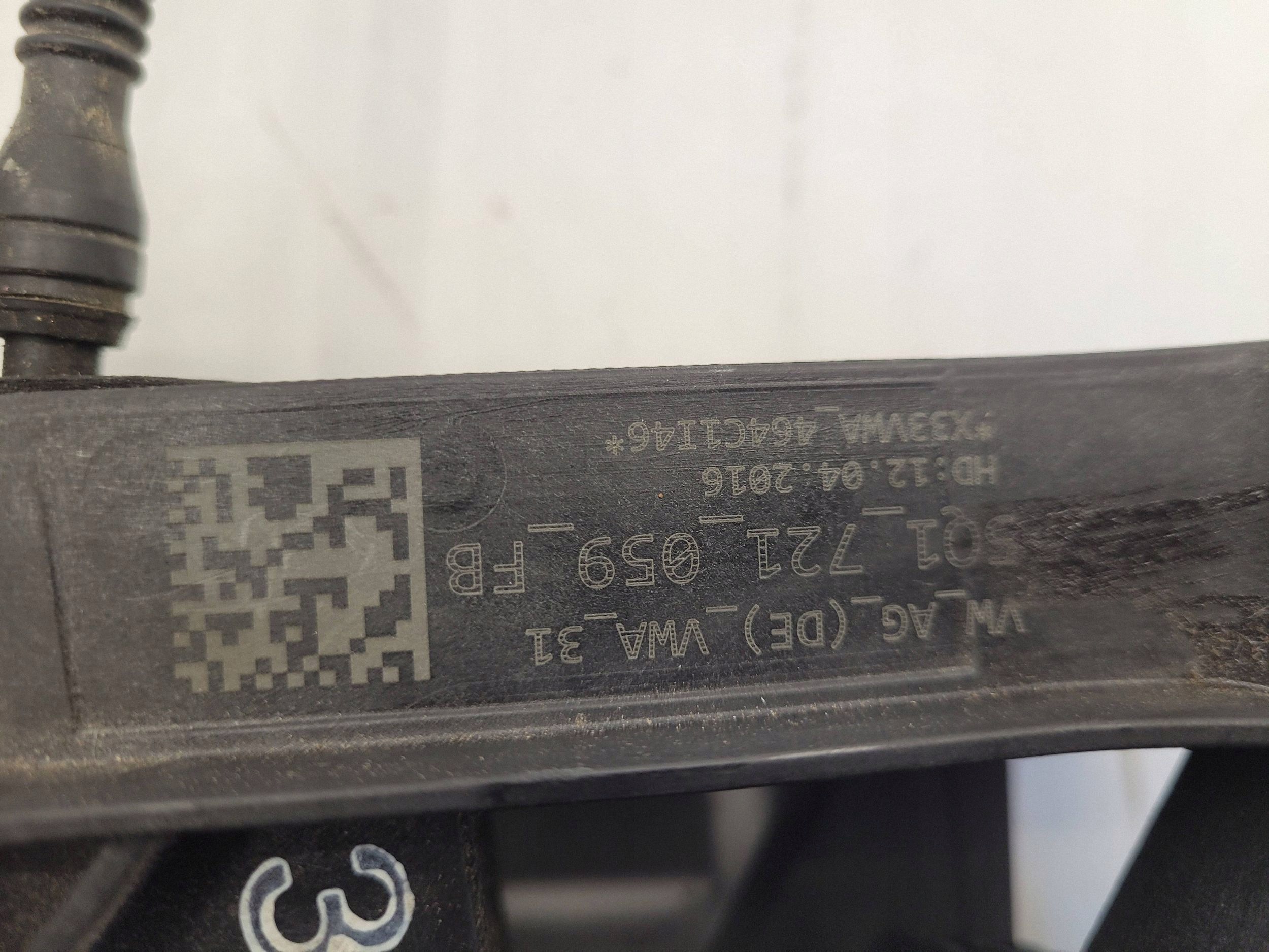 PASSAT B8 SUBERB III GOLF PEDAL pumpa spojky 5Q1721059FB