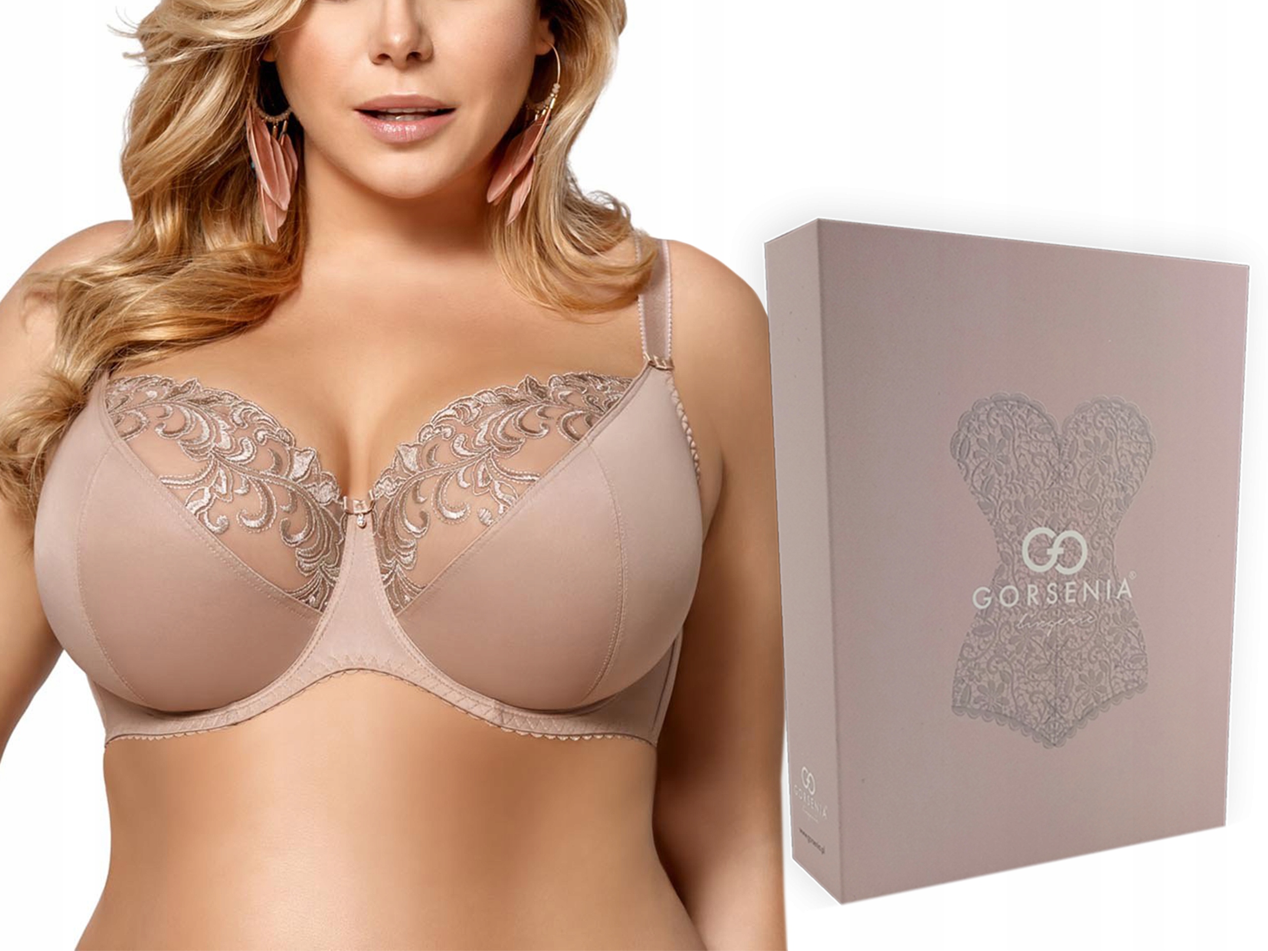 

Gorsenia k378 Victoria biustonosz, Beżowy, 90H